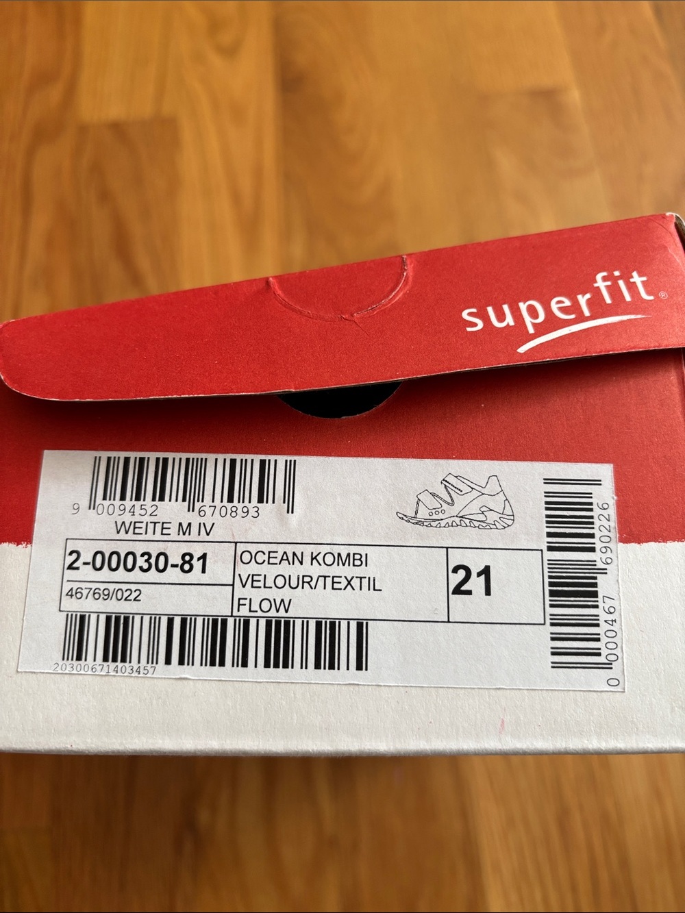 Size 5-6 NWT Toddler Superfit Sandals - Picture 9 of 10